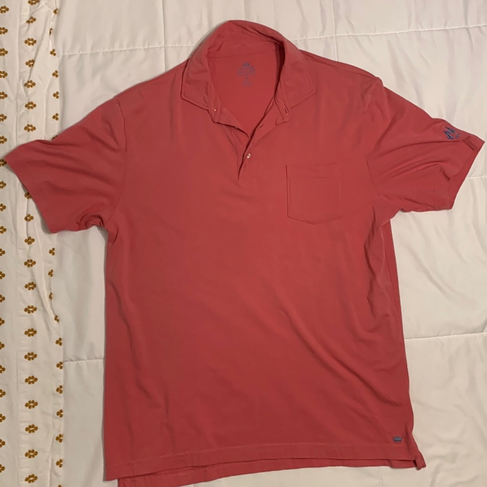Peter Millar polo shirt with breast pocket size Medium